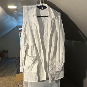 Women's White Lab Coat